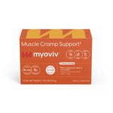 MYOVIV sachet orange prêt à se dissoudre pour soulager les crampes