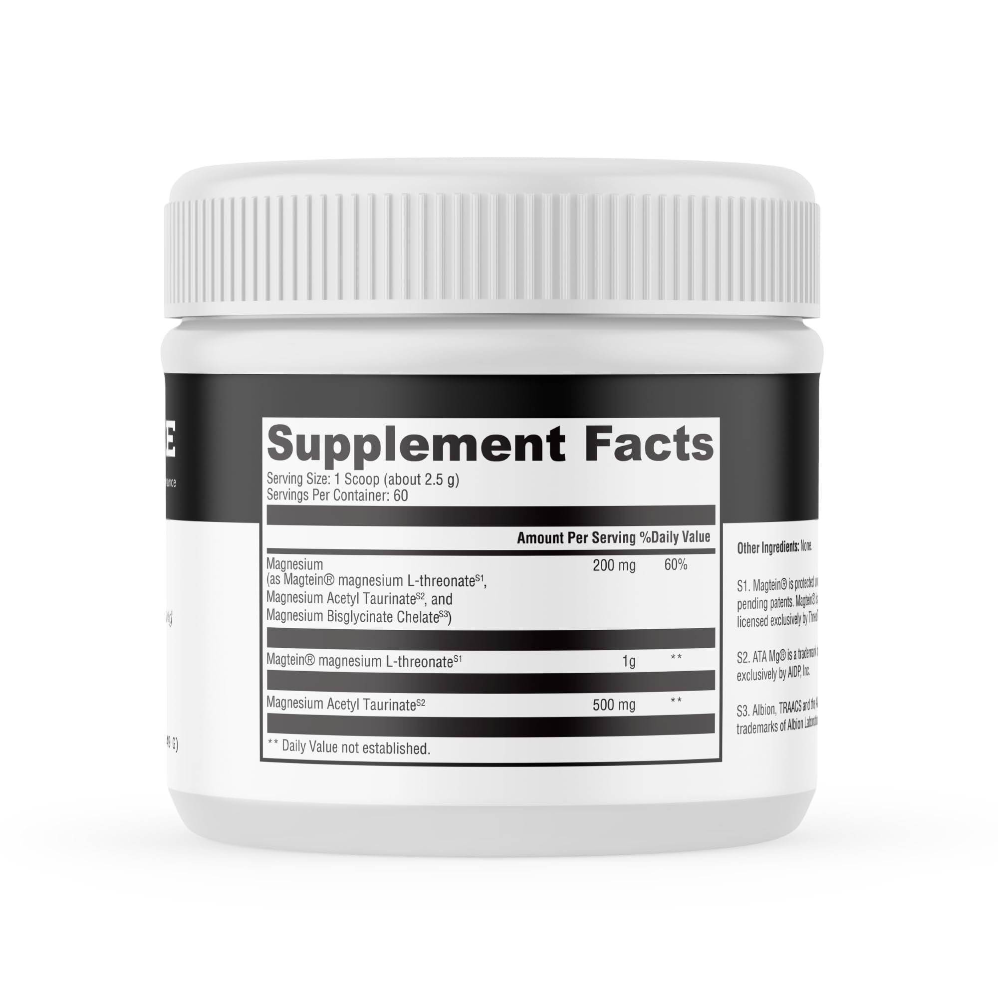 MYOXCIENCE Brain Mag mélange Lysinate Glycinate pour une absorption douce.
