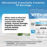MYOXCIENCE Creavitalis Creatine pendant l’entraînement pour l’endurance.
