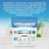MYOXCIENCE Creavitalis Creatine – certifications qualité et pureté rassurantes.