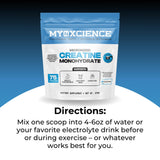 MYOXCIENCE Creavitalis Creatine – sceau cGMP et contrôles qualité.
