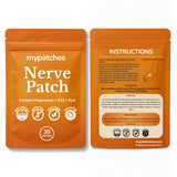 Patch appliqué sur la peau pour le confort tout au long de la journée.