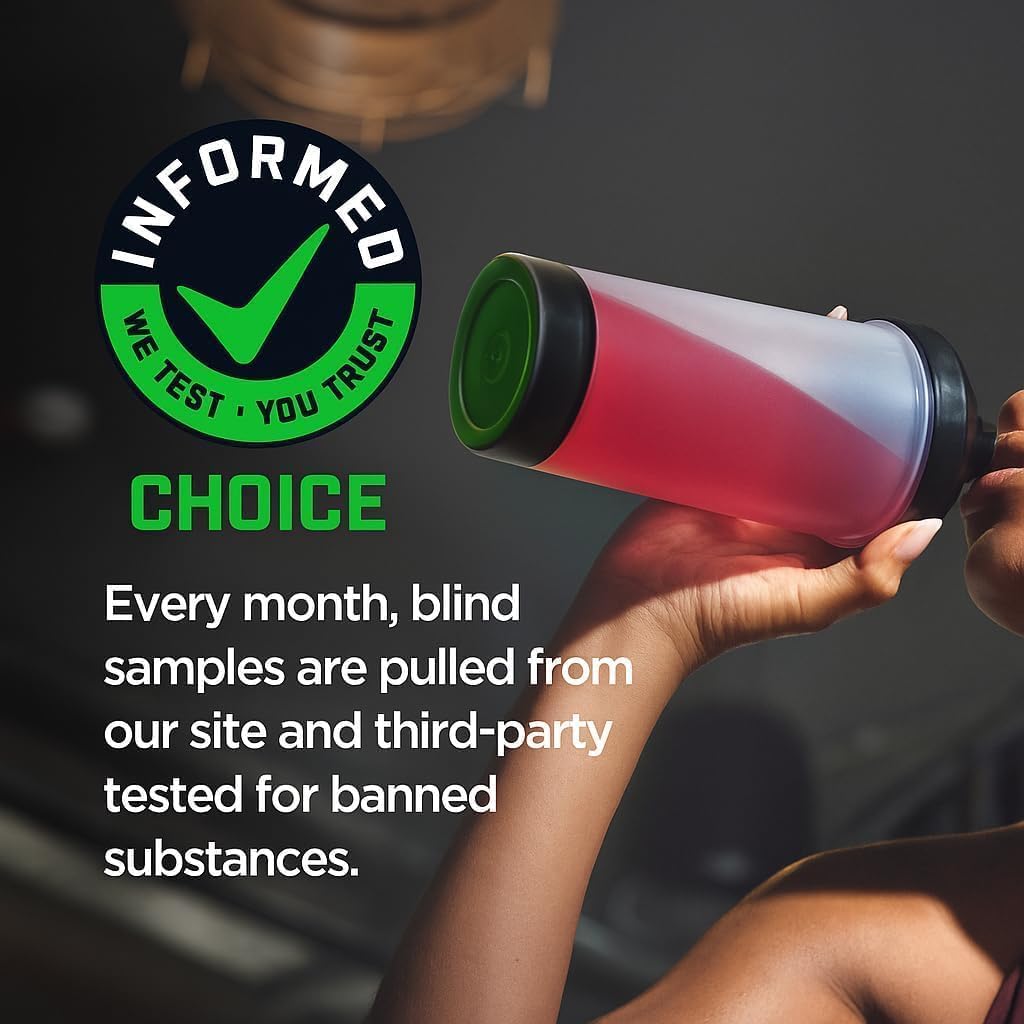 Myprotein Clear Whey Isolate étiquette-visible: indique 20 g de protéine par portion.