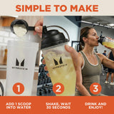 Myprotein Clear Whey Isolate Pêche Mangue — bouteille légère, hydratante et protéinée