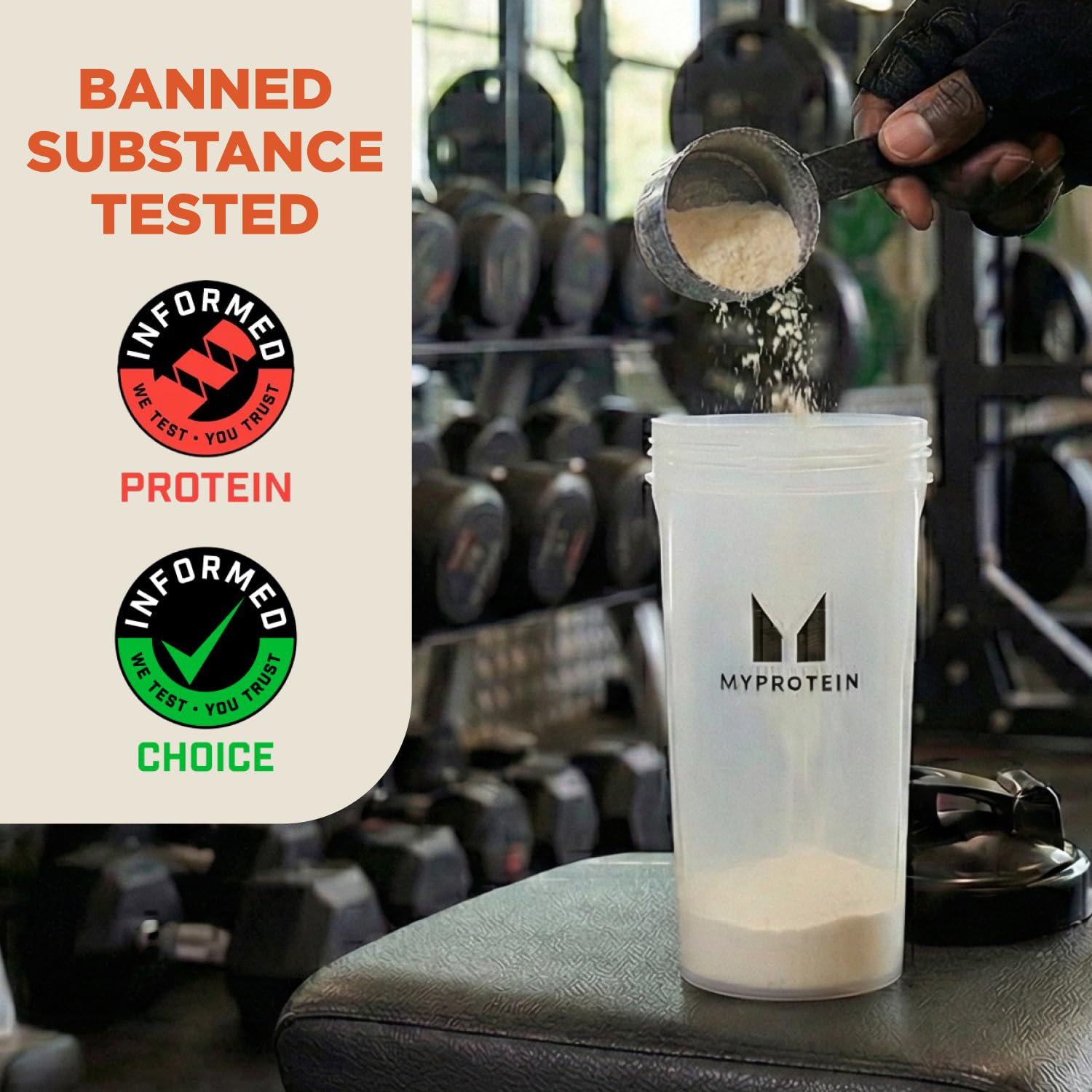Myprotein Clear Whey Isolate Préparation eau froide — mélange rapide et pratique pour une prise protéinée