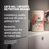 Myprotein Clear Whey Isolate saveur fruitée: arôme naturel et choix polyvalent.