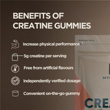 Myprotein gommes de créatine: usage pré-entraînement rapide.