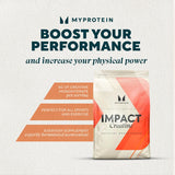 Myprotein Creatine Monohydrate – potentiel d'amélioration de la performance lors d'activités variées.