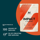 Myprotein Creatine Monohydrate sans arômes, adaptable à votre routine sportive.