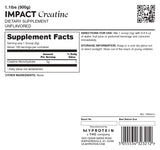 Myprotein Creatine Monohydrate prête à l’emploi pour toutes les activités sportives.