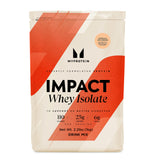 Myprotein Impact Whey Isolate – bouteille vanille, shake pratique après entraînement.