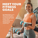 Myprotein Impact Whey Isolate, glutamine et BCAA intégrés, soutien potentiel à l'effort