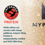 Myprotein Impact Whey Isolate, goût chocolat crème, plaisir dégustatif