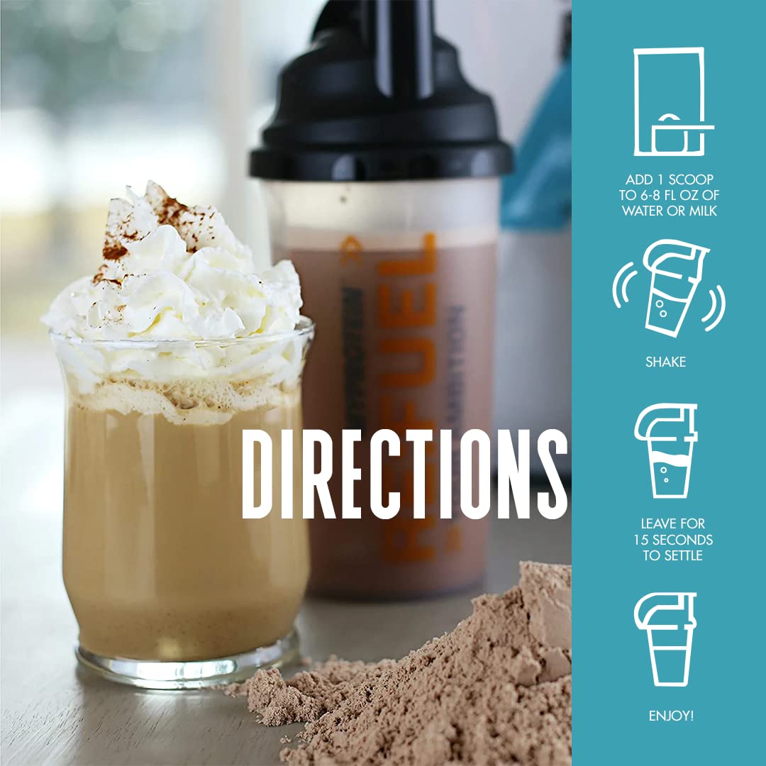 Myprotein Impact Whey Isolate Mocha – arôme café-chocolat apportant une boisson gourmande.