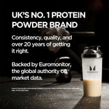 Myprotein Impact Whey Protéine en poudre, montage musculaire net et récupération ciblée.