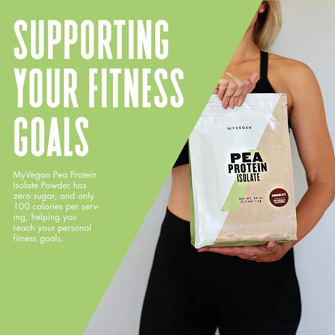 Myprotein MYVEGAN Poudre Isolate Pois Mocha dans un smoothie velouté et savoureux.