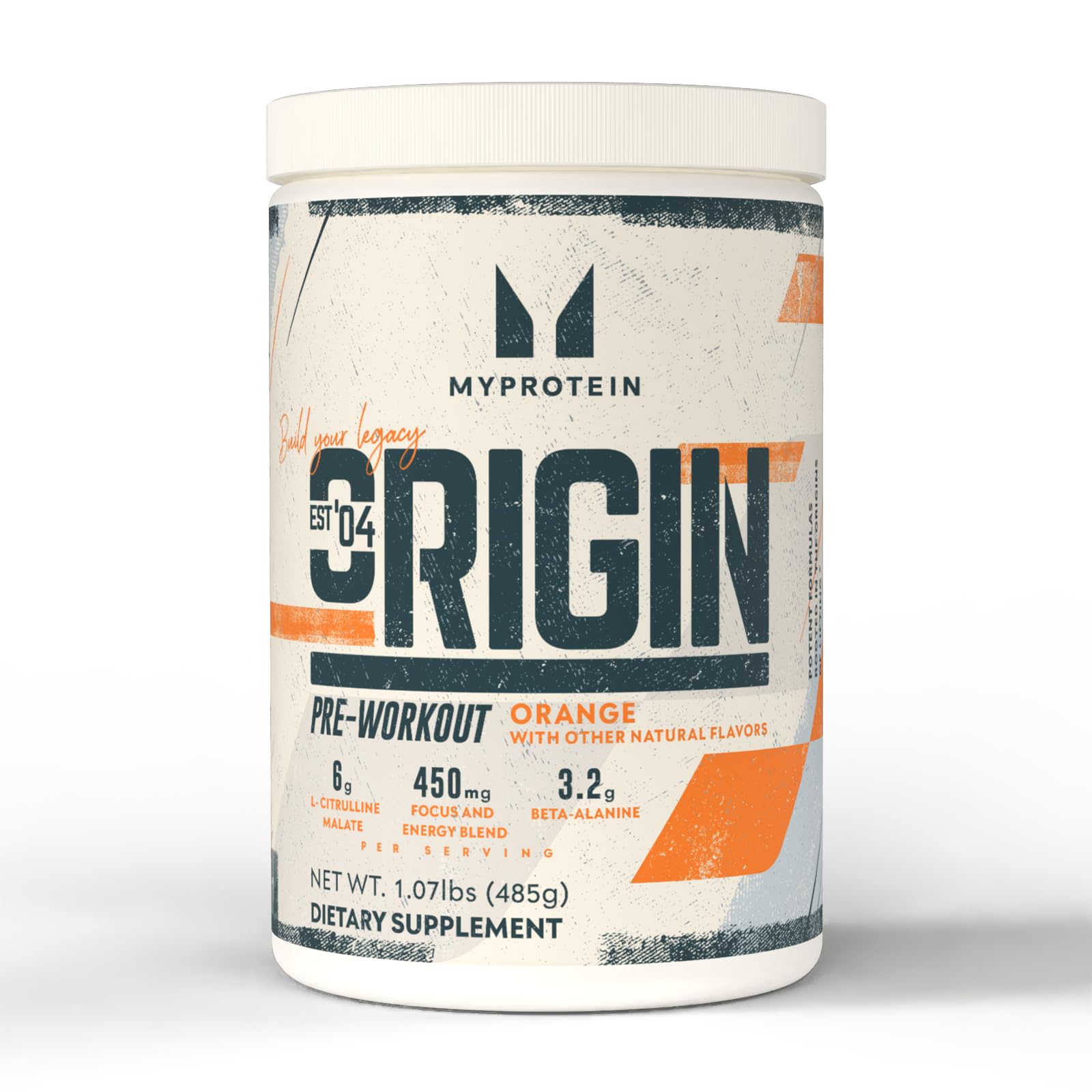 Le produit Myprotein Origin dans une bouteille d'entraînement, pour rester concentré pendant l'effort.