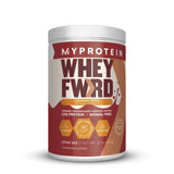 Myprotein Whey Forward cannelle-céréales en bouteille, récupération après l'entraînement possible