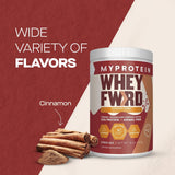 Petit-déjeuner protéiné avec Whey Forward cannelle, démarrage nutritionnel équilibré
