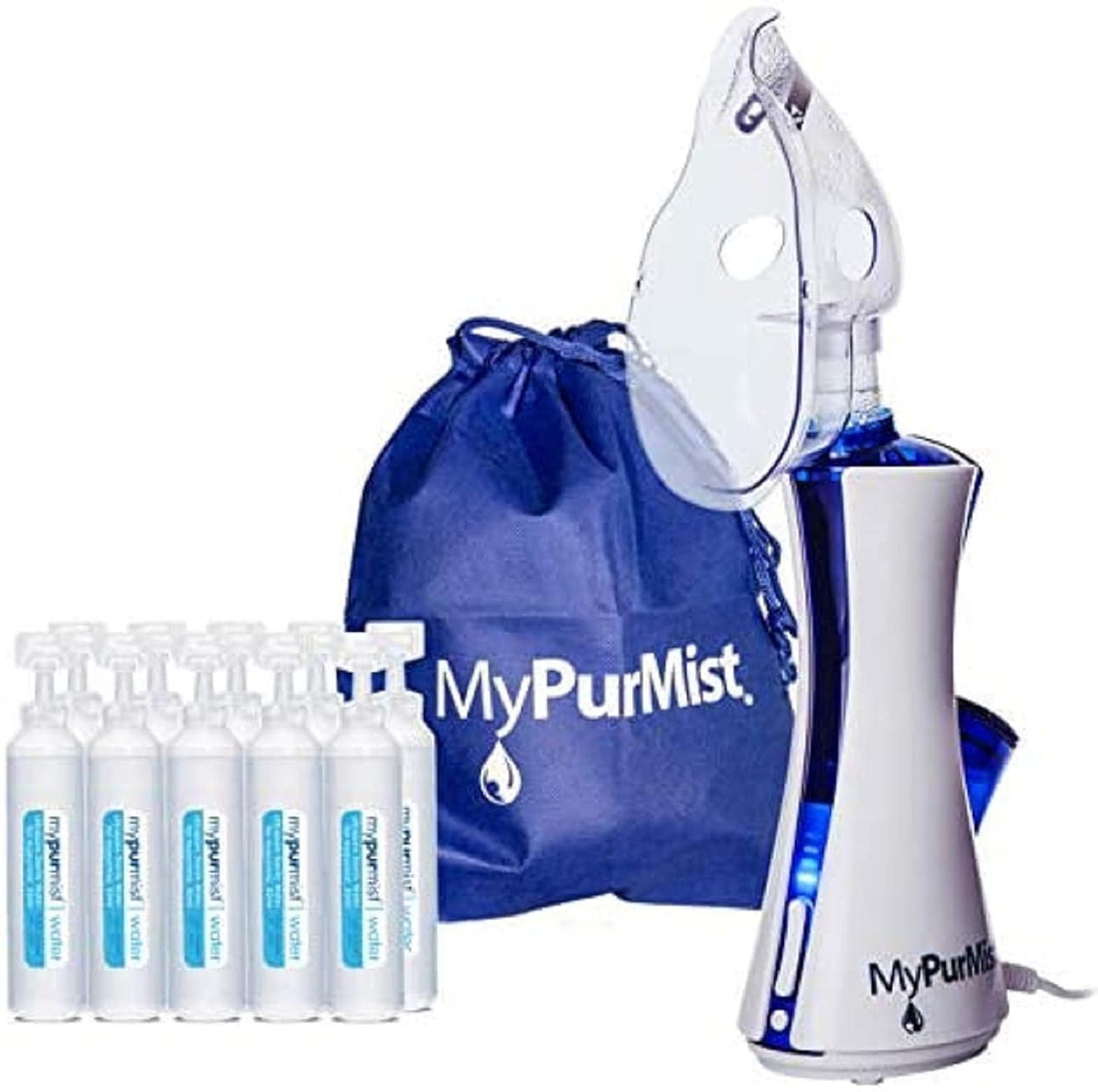 Mypurmist Nouvelle Classique: inhalateur-vapeur-portatif pour un soulagement rapide à domicile ou en déplacement.