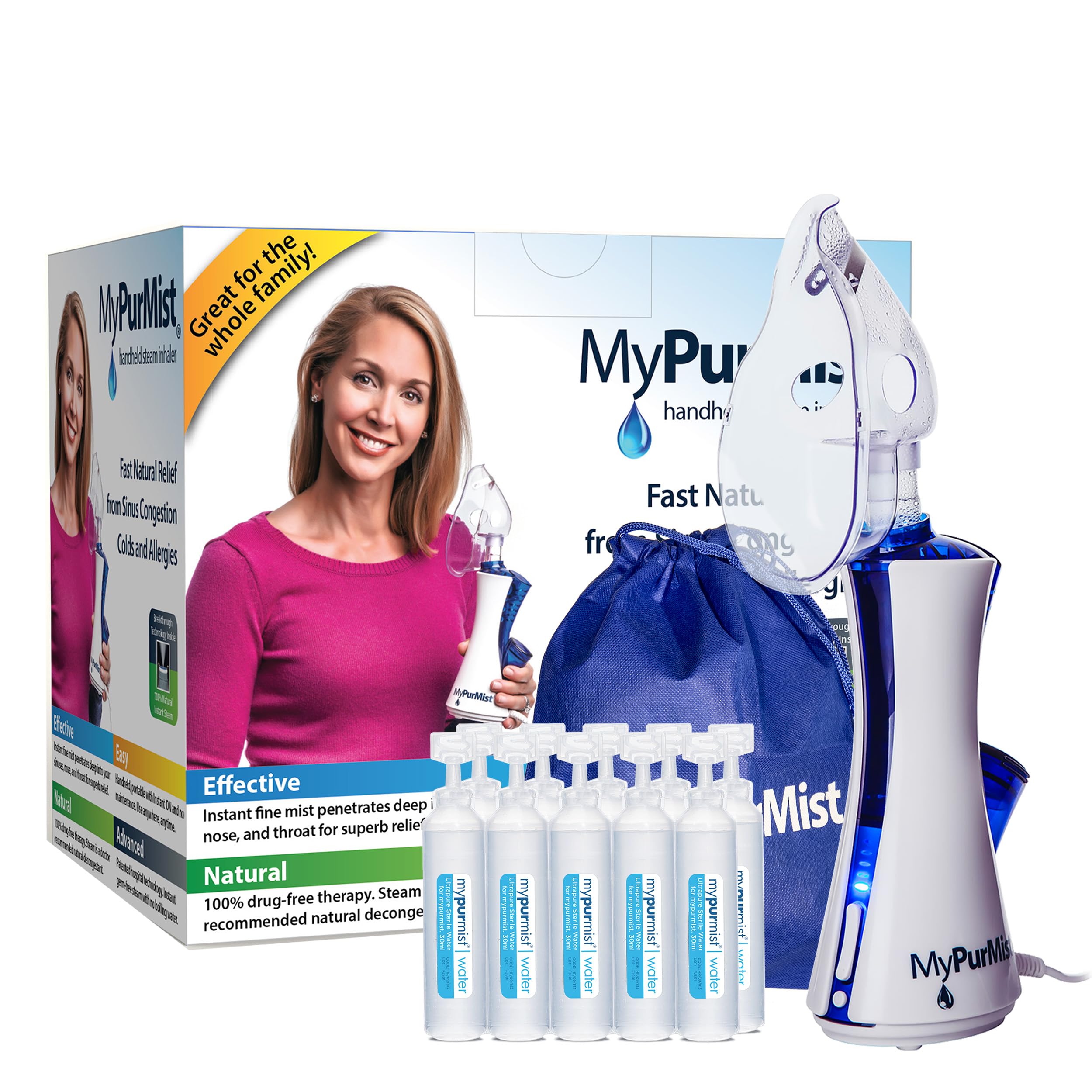 Mypurmist Nouvelle Classique: vapeur pure et claire sans bouillir.