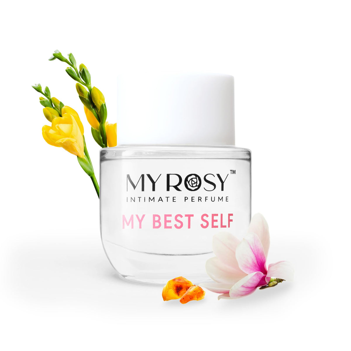 MYROSY My Best Self, flacon parfum intime, parfum floral durable.