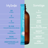 MySmile arôme menthe naturelle: expérience de rinçage frais après chaque utilisation