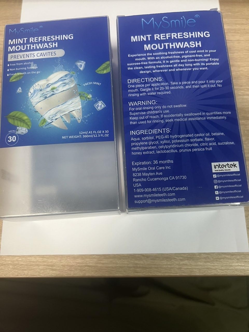 MySmile sans fluor, alternative douce pour votre routine buccale.
