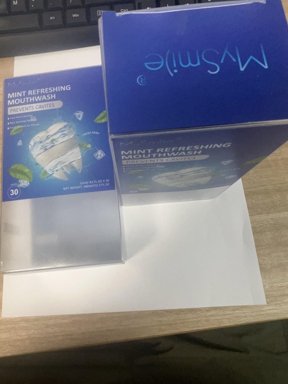 Utilisation quotidienne facile avec MySmile, solution rapide pour une bouche fraîche.