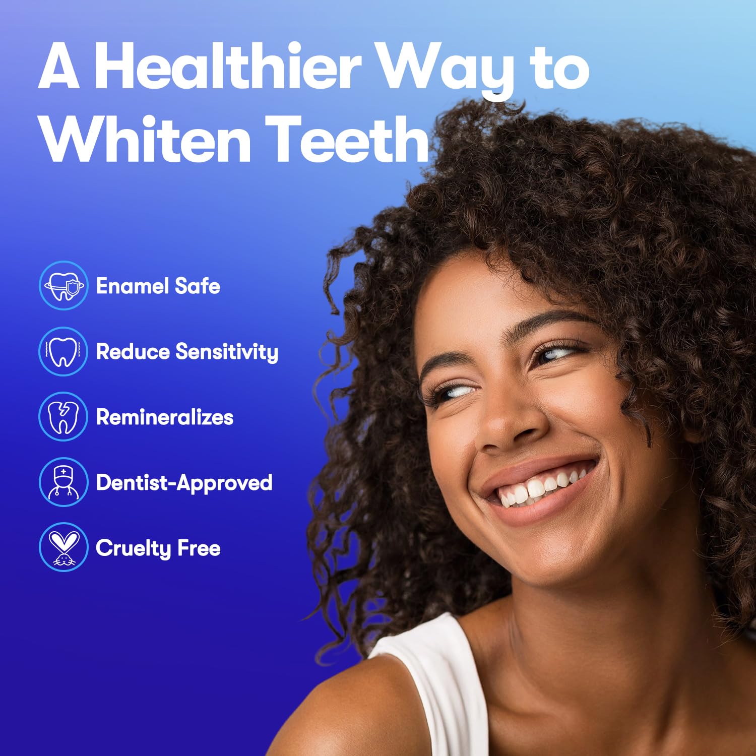 MySmile, bande sans résidu après retrait pour une routine propre.