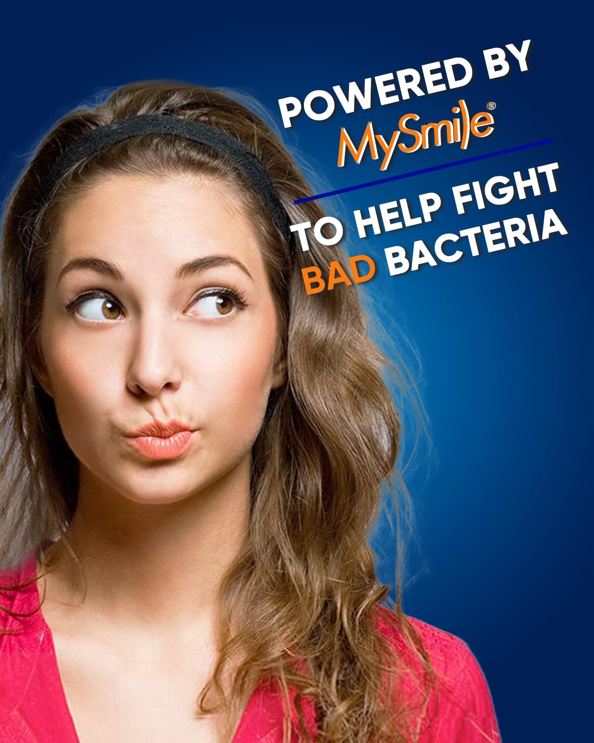 Boîte de 30 sachets MySmile bain-bouche, solution économique pour routine buccale.