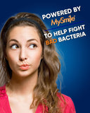 Boîte de 30 sachets MySmile bain-bouche, solution économique pour routine buccale.
