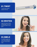 MySmile Brosse de précision assure une application uniforme sur chaque dent.