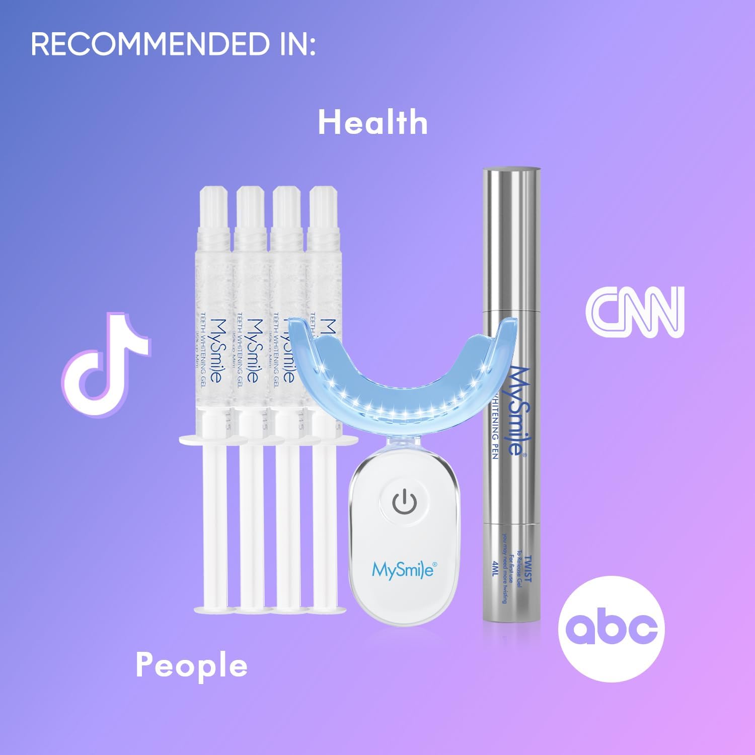 Avant-après MySmile Deluxe: résultats potentiels après utilisation.