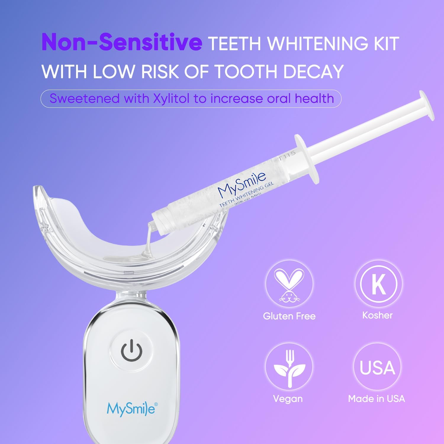Kit d'utilisation rapide MySmile Deluxe: préparation en 1 minute.