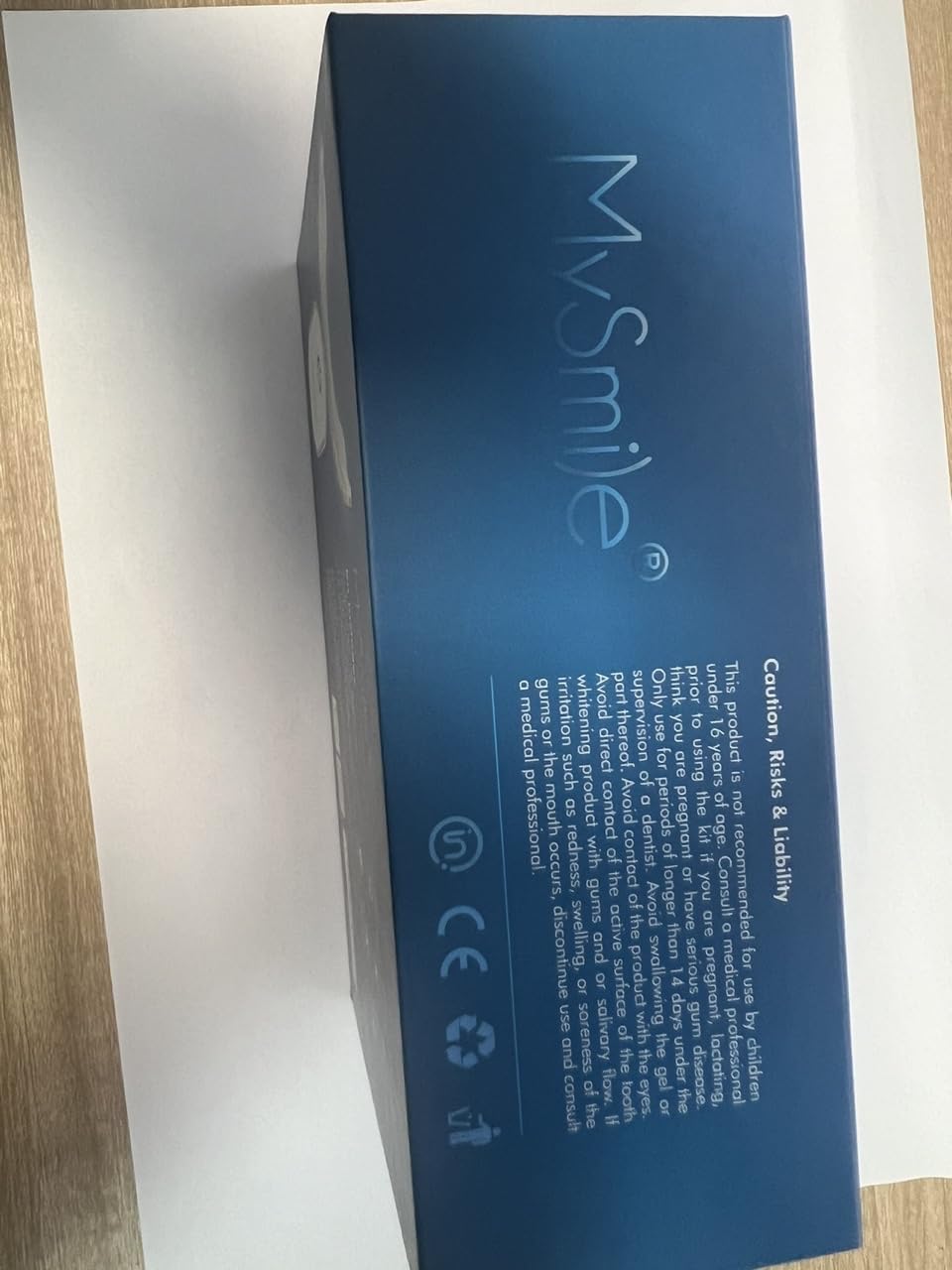 Garantie d’un an sur le kit MySmile.