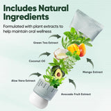 MySmile: ingrédients coco et arbre à thé dans la formule naturelle.