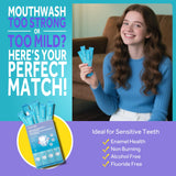 Pack-sachets portables MySmile, pratique en déplacement pour une fraîcheur immédiate.