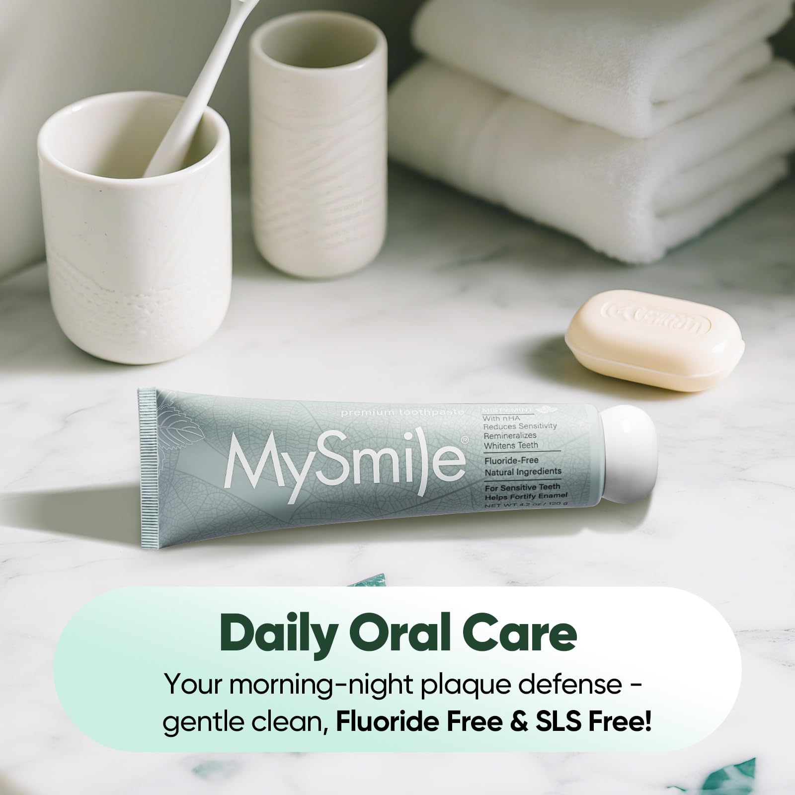 MySmile: usage quotidien pratique pour toute la famille.