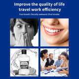MySmile voyage – rinçage buccal concentré pratique à emporter pour voyages