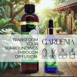 Diffusion ultrasonique Gardenia Mystic Romance pour une ambiance élégante.