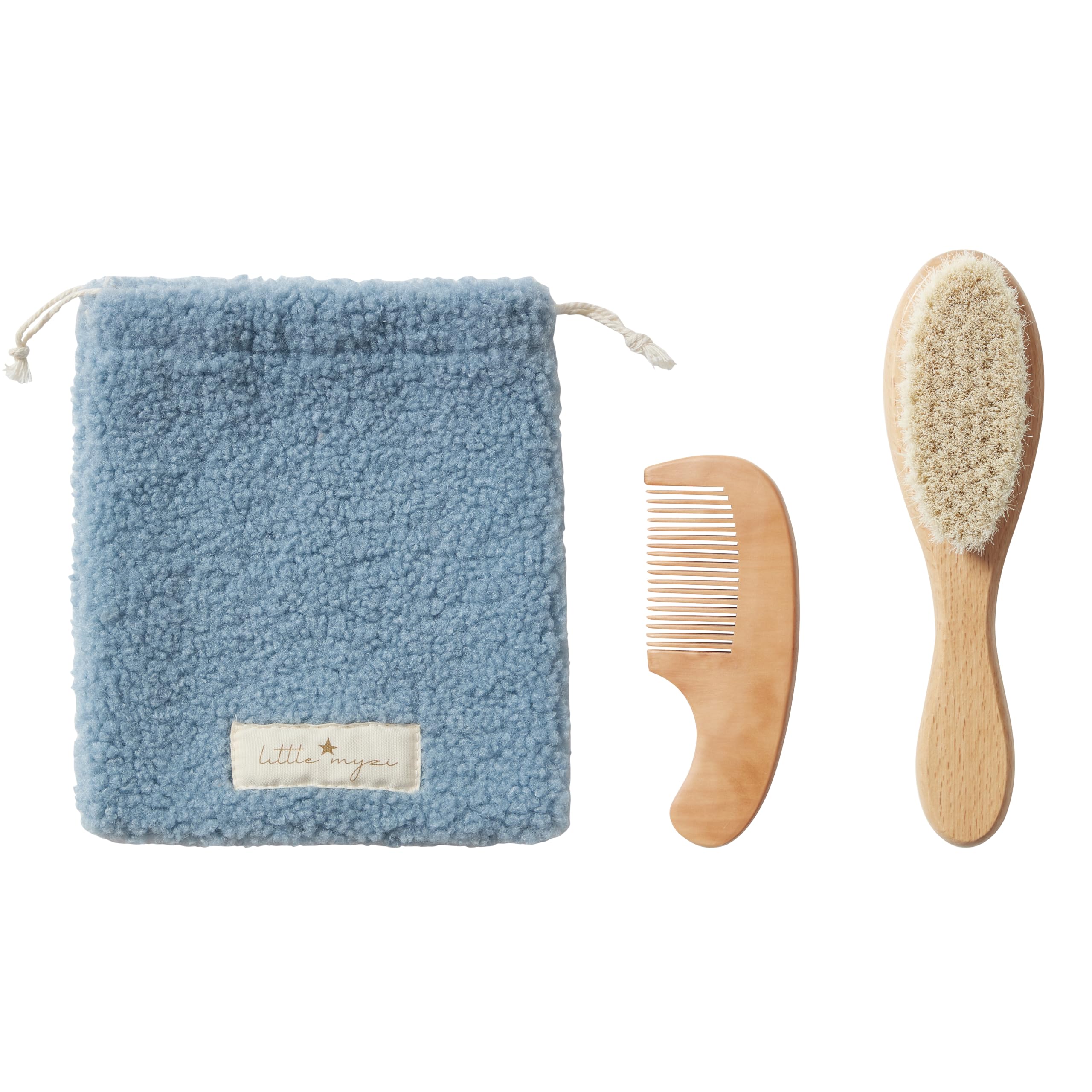 MYZI ensemble-bebe-douce: coffret pratique pour le soin capillaire.