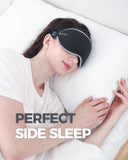 MZOO masque sommeil spacieux pour yeux, idéal avec extensions de cils.