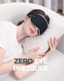 MZOO masque sommeil tissu doux et respirant pour ventilation agréable.