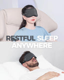 Idéal pour voyager en avion, masque MZOO pour sieste et sommeil