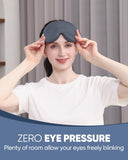 MZOO masque yeux dormeur côté assure transitions sans pression autour des tempes.