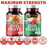 N1N Premium fruits et légumes en capsules—absorption optimisée grâce à Bioperine.