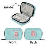 Naanle organiseur pilules impression thermique: motifs uniques pour personnaliser votre sac.