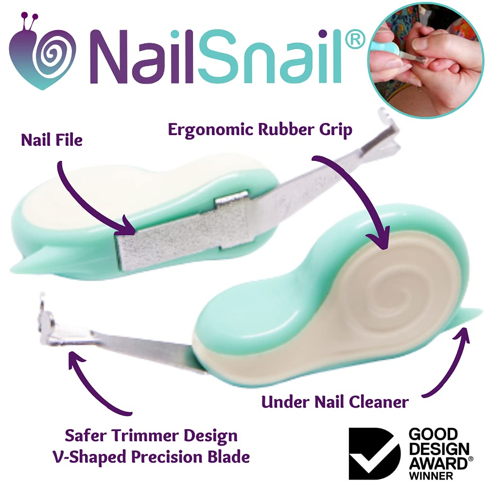 Nail Snail: lime-bebe-douce pour limer les ongles des tout-petits.