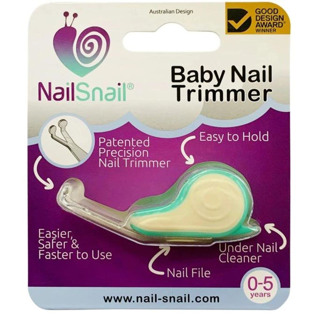 Nail Snail: taille-bebe-silencieuse pour une coupe sans bruit des ongles délicats.